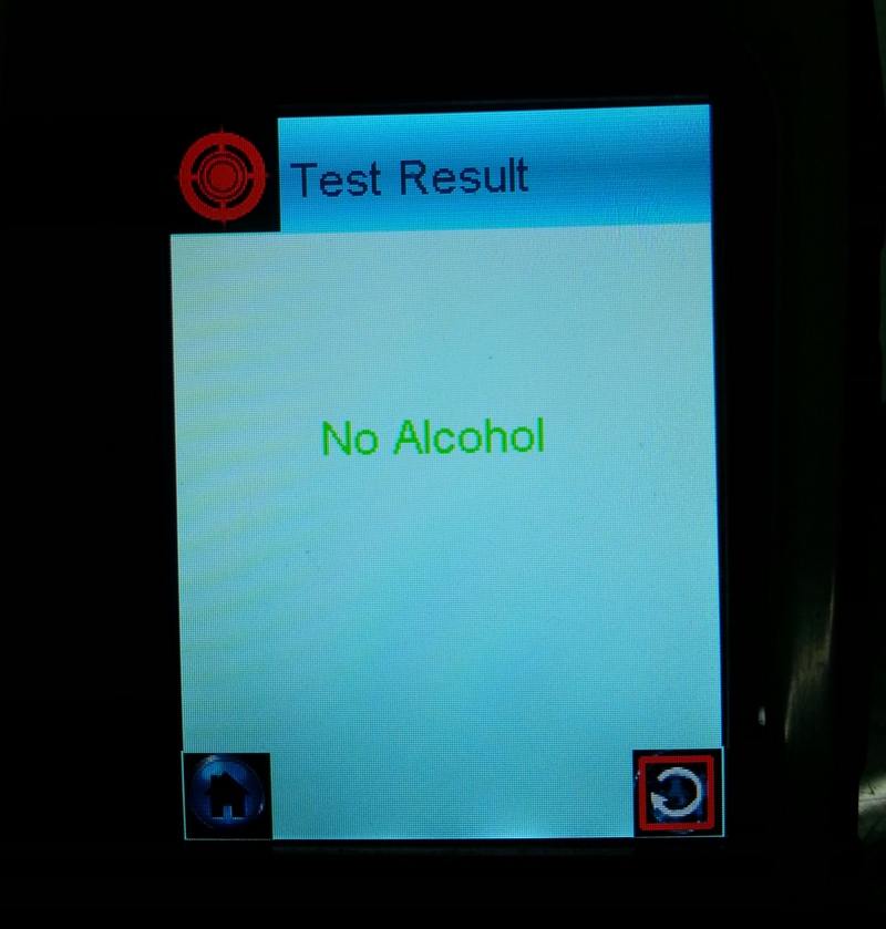 Aparatul a aratat ca soferul nu a consumat alcool