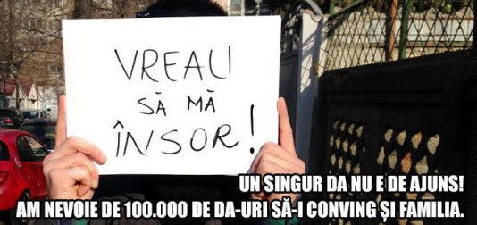 Ajutati-l pe Alex sa se insoare