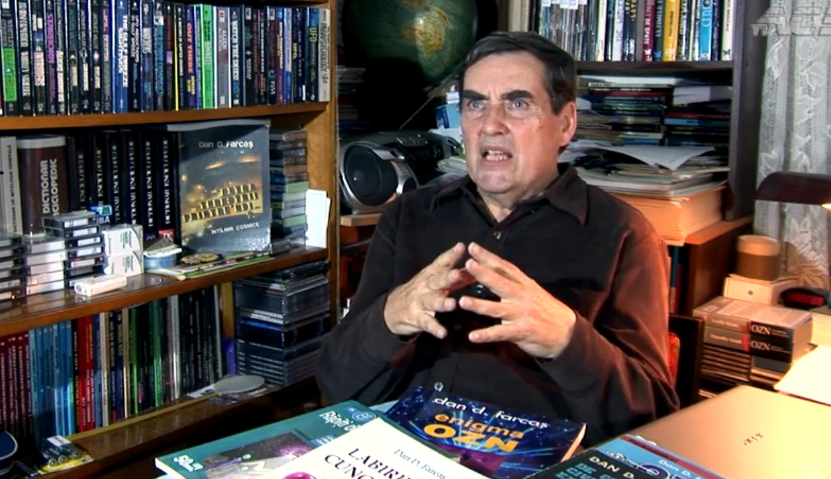 Profesorul Dan Farcas este specialist in fenomenul OZN