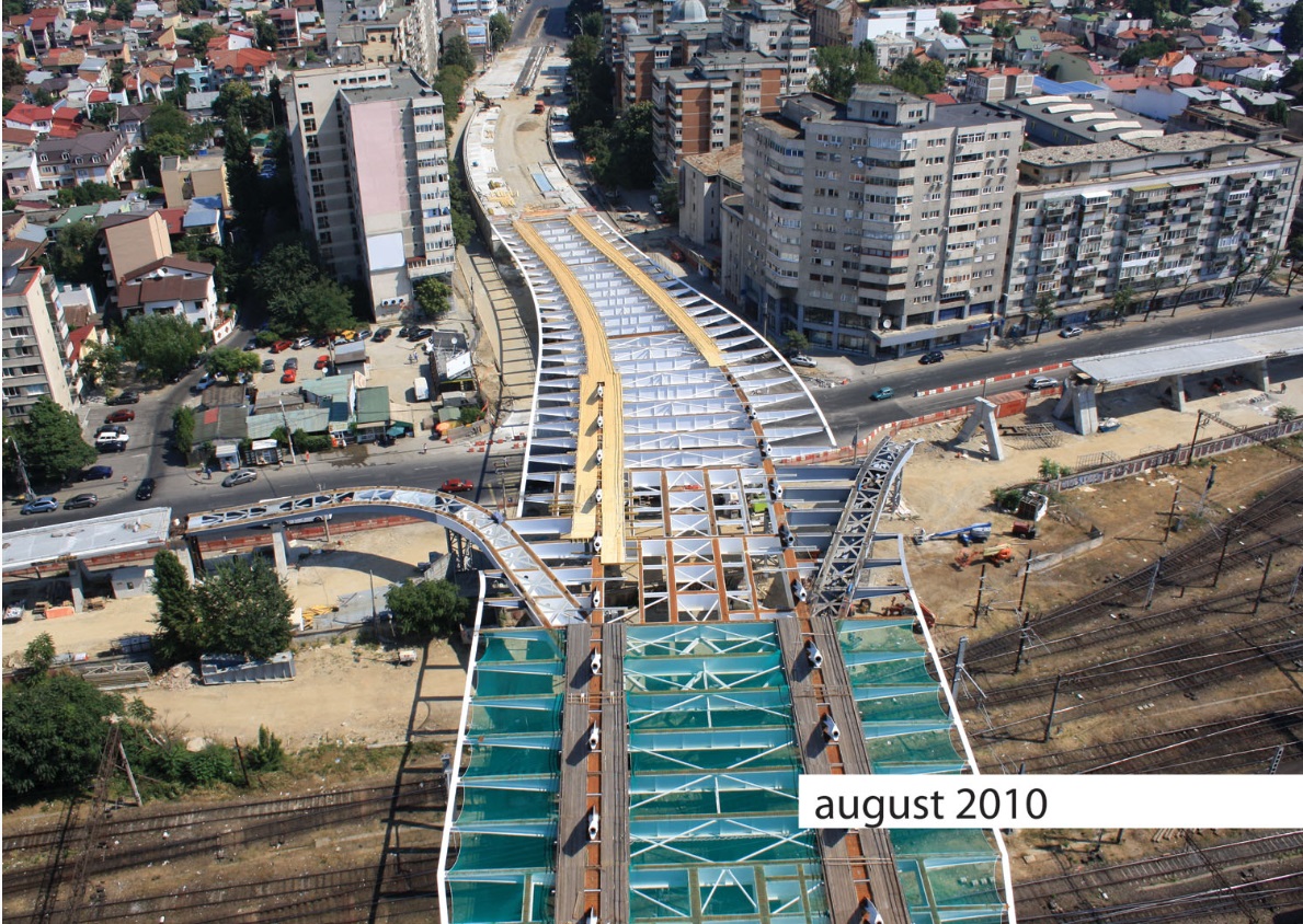 In perioada 2008-2011 la pasaj s-a lucrat la foc automat