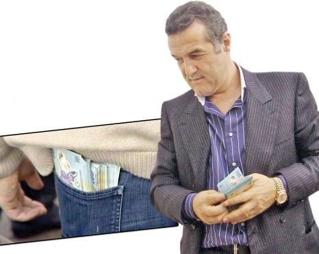 Gigi a aruncat in fiecare an cu teancuri de bani la colindatori