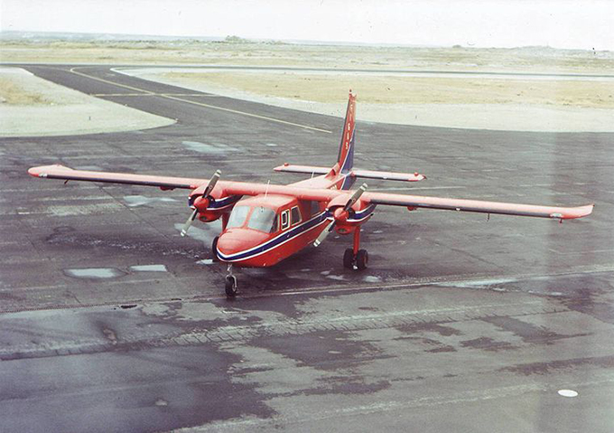 Modelul BN2 Islander a fost dezvoltat in anii '60
