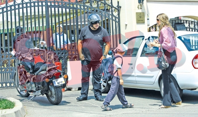 Adrian si Romanita la cativa ani dupa divort