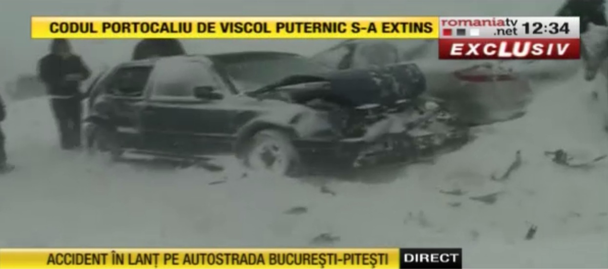 Accident pe ruta Bucuresti Constanta