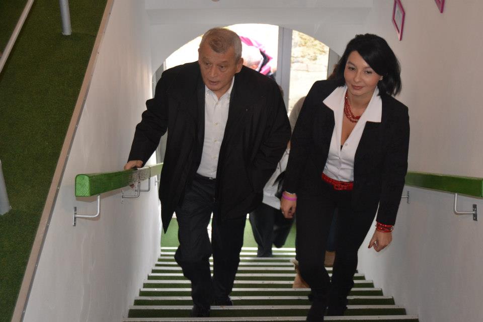 Primarul General Sorin Oprescu si Cosmina Simean
