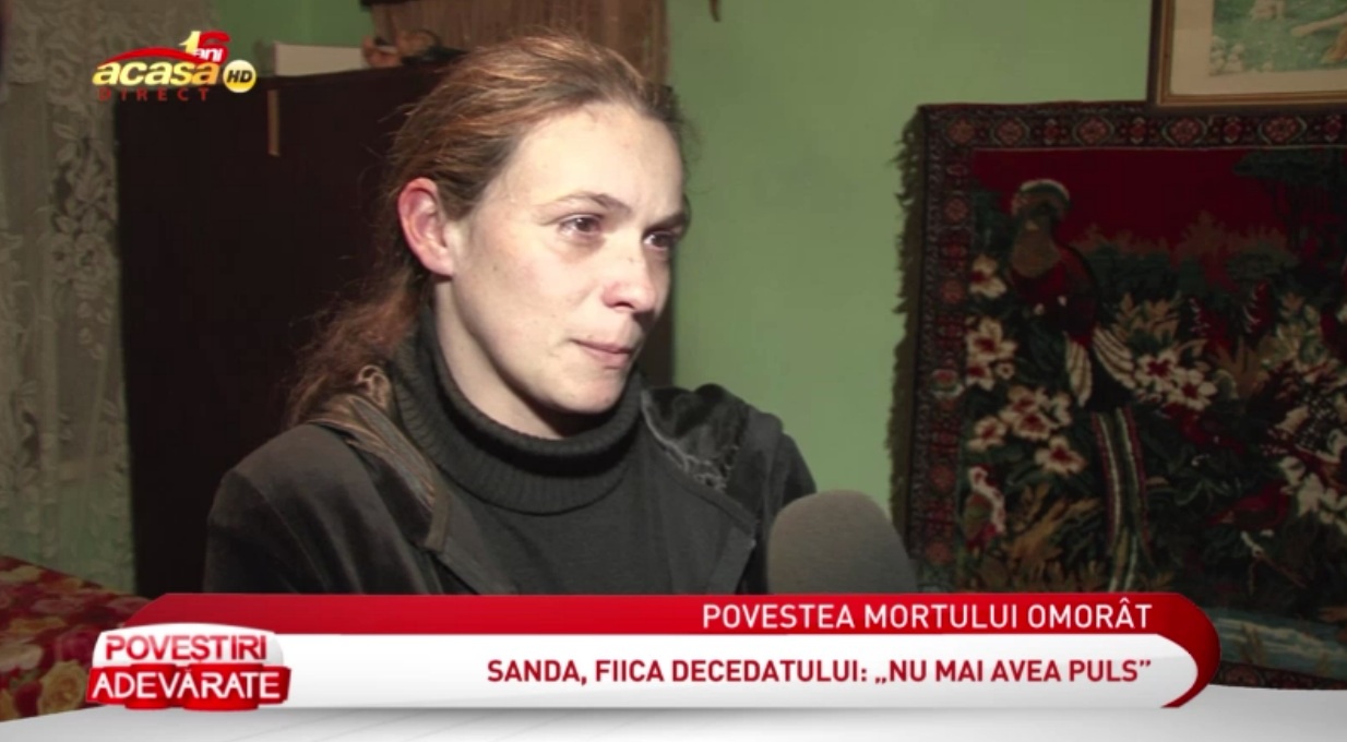Sanda este acuzata ca si-a omorat tatal