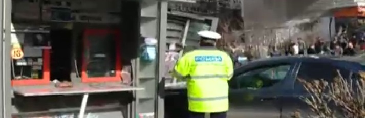 Accident urmarit de politie