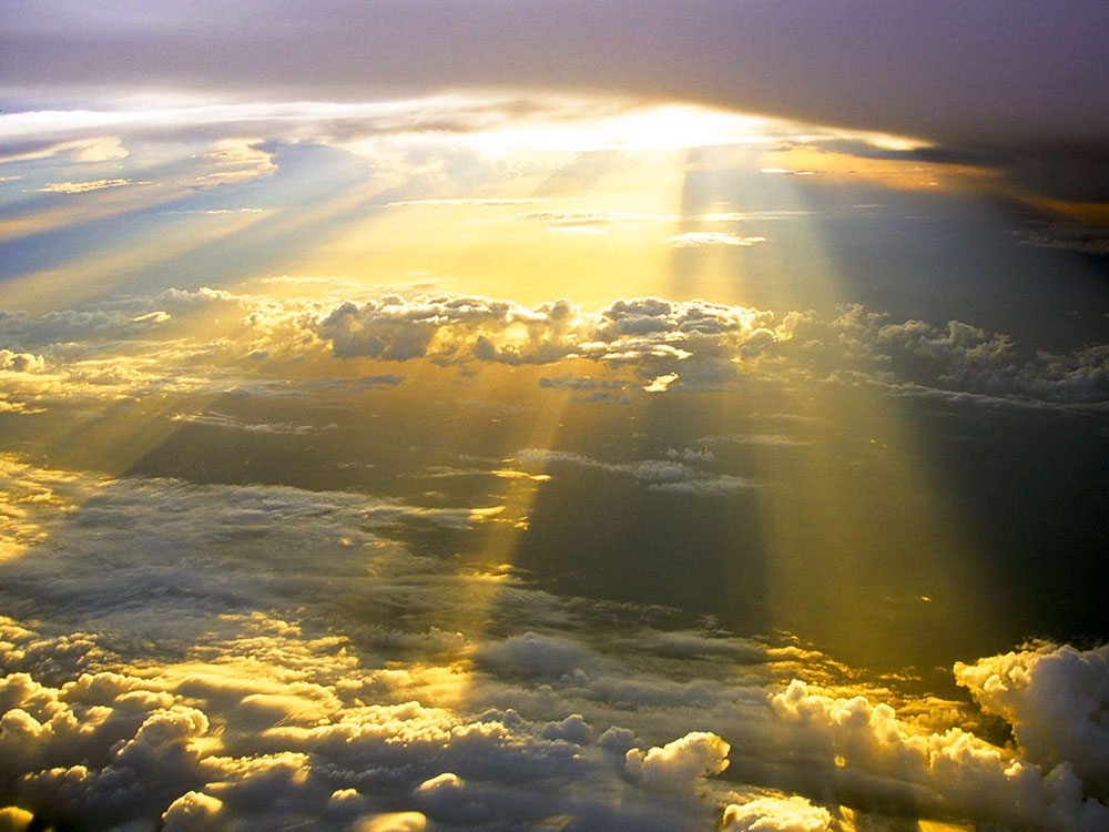 Maria sustine ca a fost atinsa de lumina divina