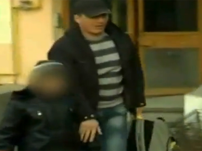 La 7:00, Cristi Cioaca si-a dus copilul la scoala