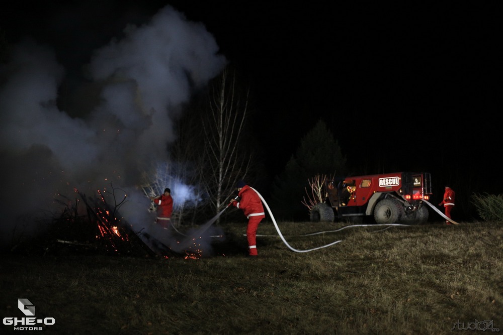 Maisna poate fi folosita atat ca masina medicala, cat si ca autospeciala pentru pompieri