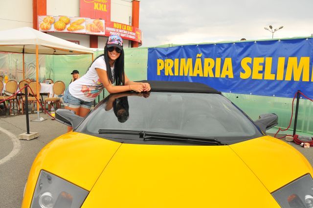 Crudu s-a pozat cu masina lui Gogulet( foto:oradesibiu/Dragos Dumitru)