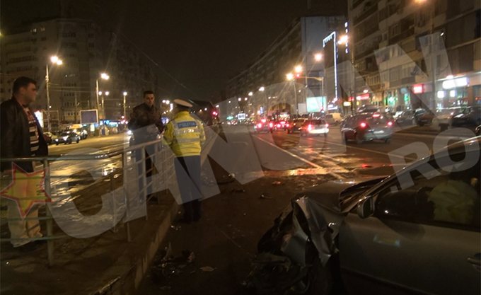 Accidentul s-a produs la iesirea din Pasajul Obor