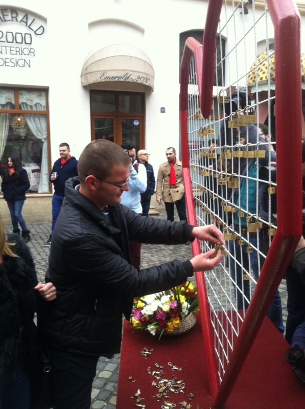 Inima amplasata in Centrul vechi al Capitalei