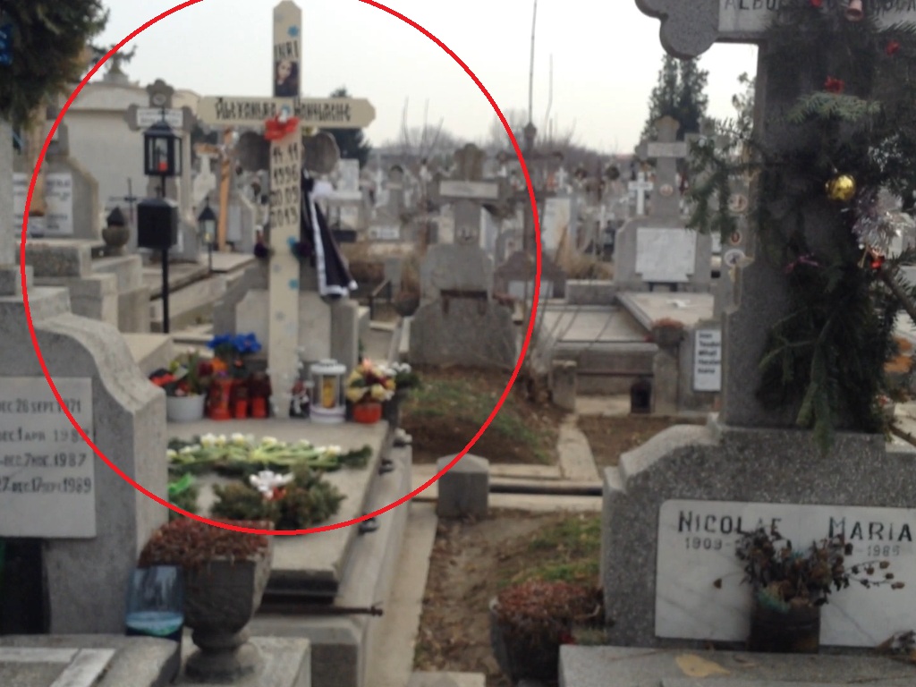 Mormantul Alexandrei a fost vandalizat