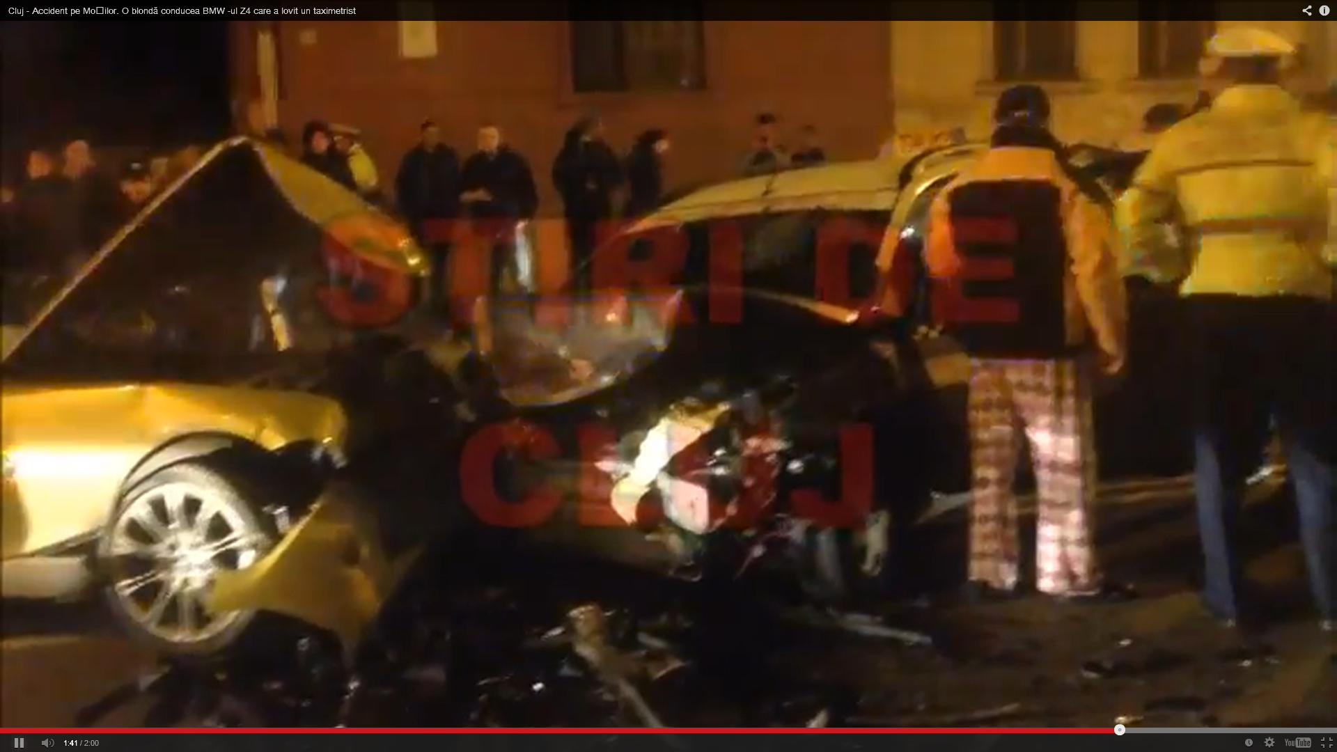 Taxiul in care a intrat blonda