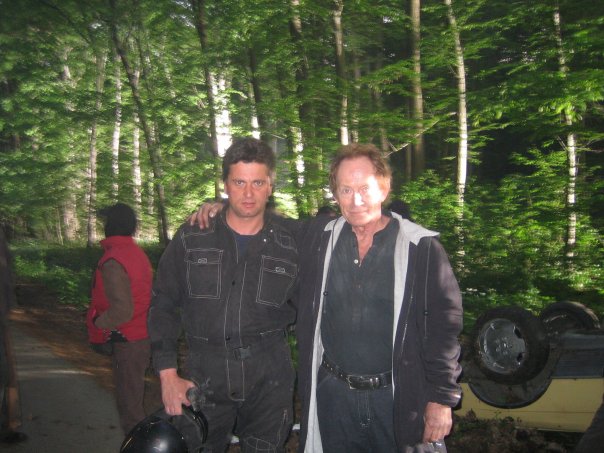 Romanu si celebrul actor Lance Heriksen