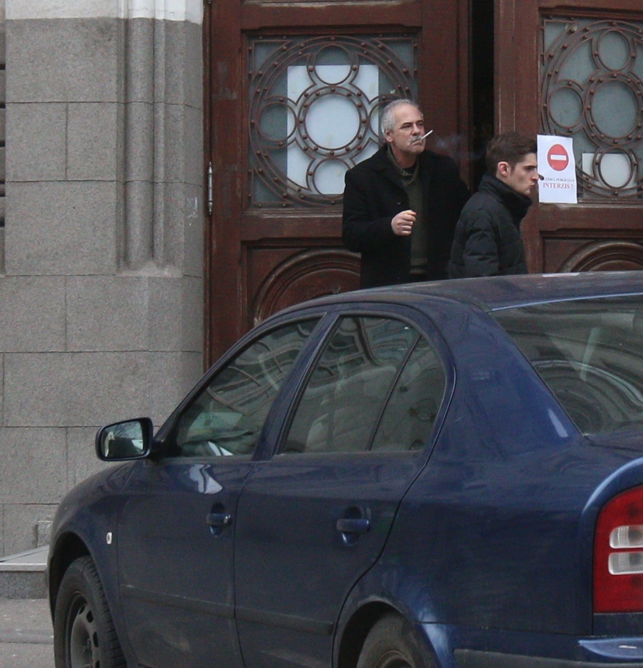 Andrei Andronie a mers la proces impreuna cu tatal sau