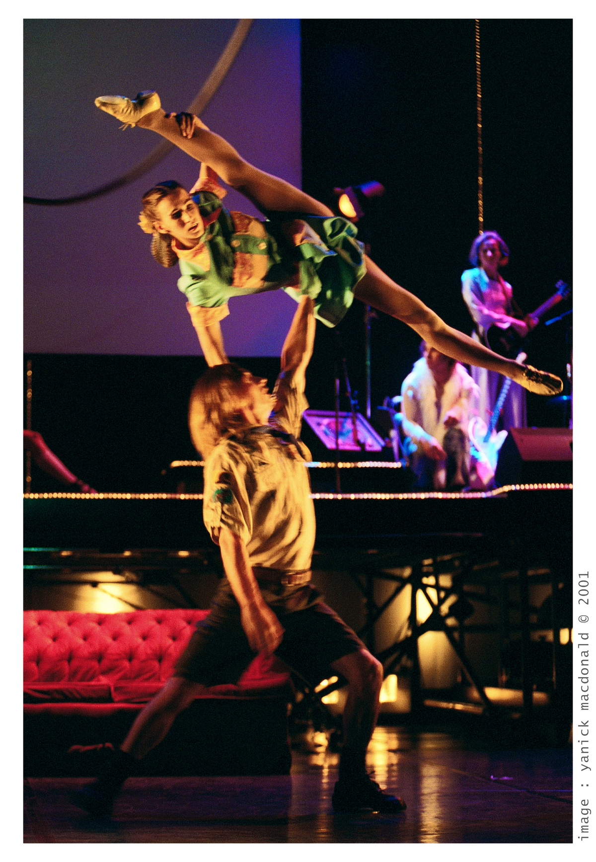 Sportivul spera ca acest tip de spectacol sa prinda si la noi