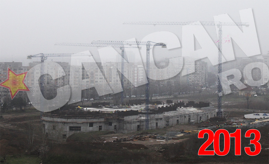 Fata de anul trecut lucrarile au progresat mult