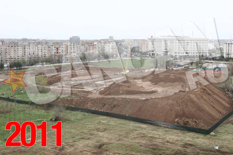 In urma cu trei ani aici era doar un maldar de pamant