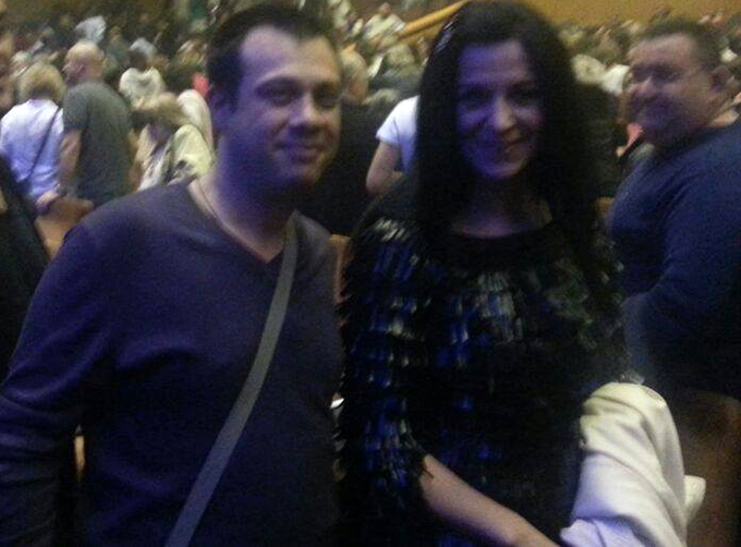 Radu, alaturi de Angela Gheorghiu