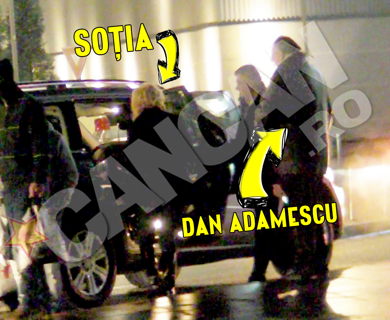 Ca orice milionar care se respecta, pe Dan Adamescu il asteapta masina la scara