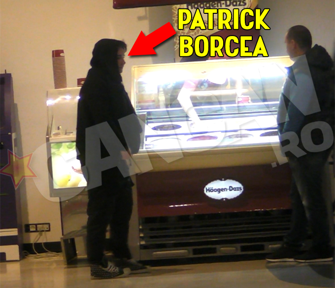 Inainte de a intra la film, Borcea Jr si-a luat o inghetata