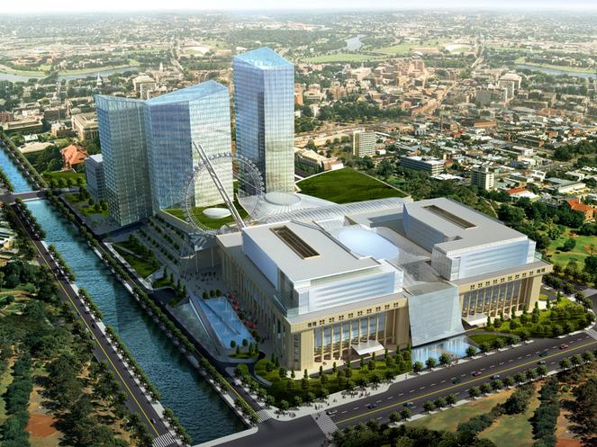 Asa ar trebui sa arate Casa Radio din Capiatala, daca proiectul era dus la bun sfarsit