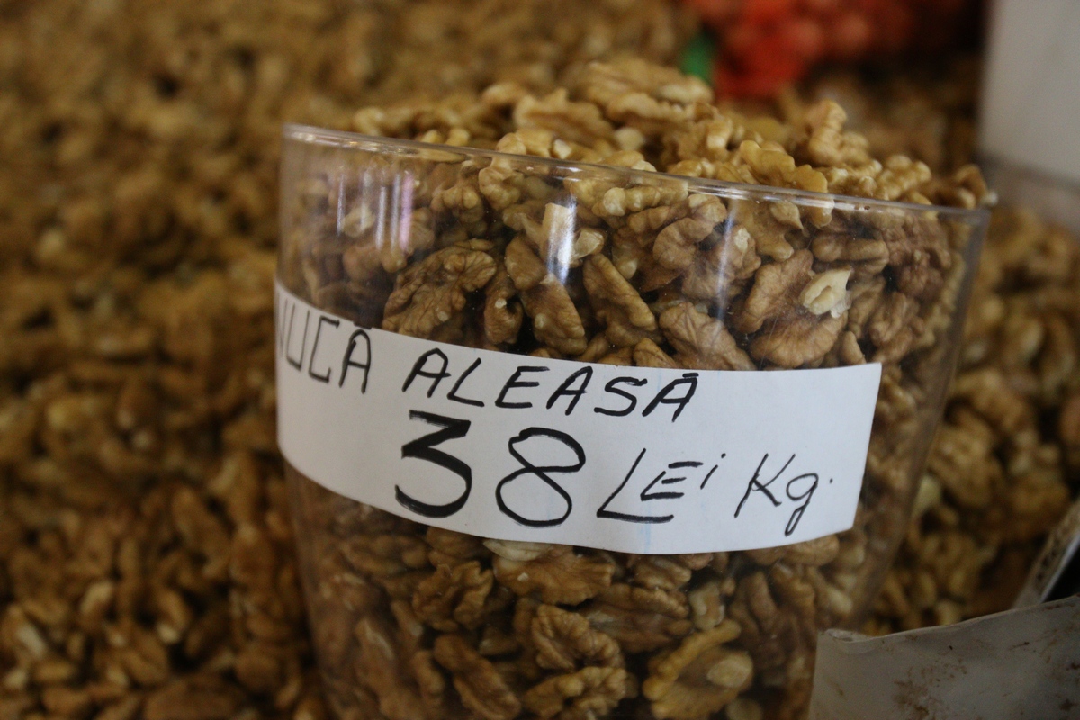 La piata Obor gasim nuca aleasa, iar pretul este pe masura