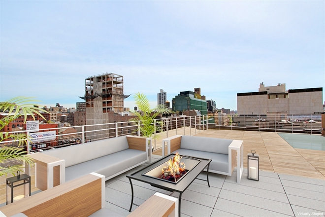 Dupa ce a cumparat penthouse-ul, artistul l-a renovat