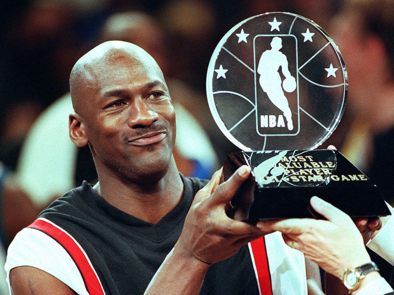 Michael Jordan este unul dintre cei mai cunoscuti sportivi din lume