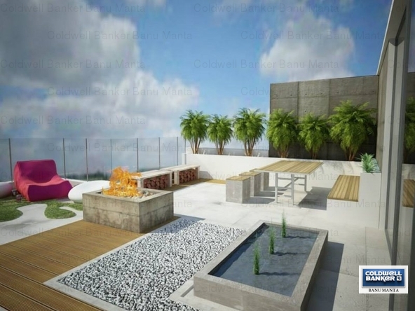 Apartamentul are o terasa extrem de furmoasa