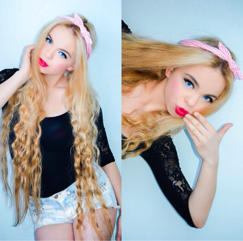 Sabrina este considerata Barbie de Romania