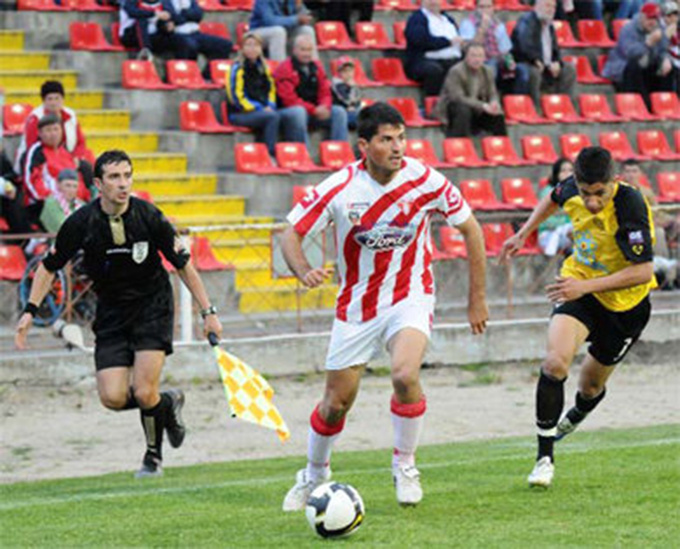 Andrei Mutulescu, pe vremea cand juca la Juventus Bucuresti
