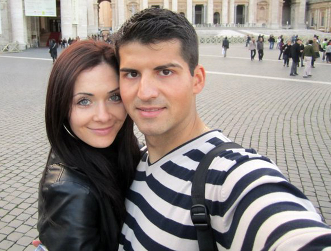 Andrei, alaturi de iubita lui - Ina