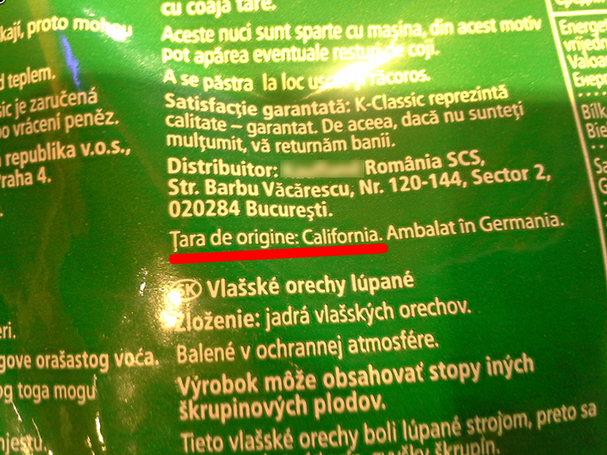 Cumparatorii si-au facut cruce cand au vazut ce scria pe spatele ambalajului