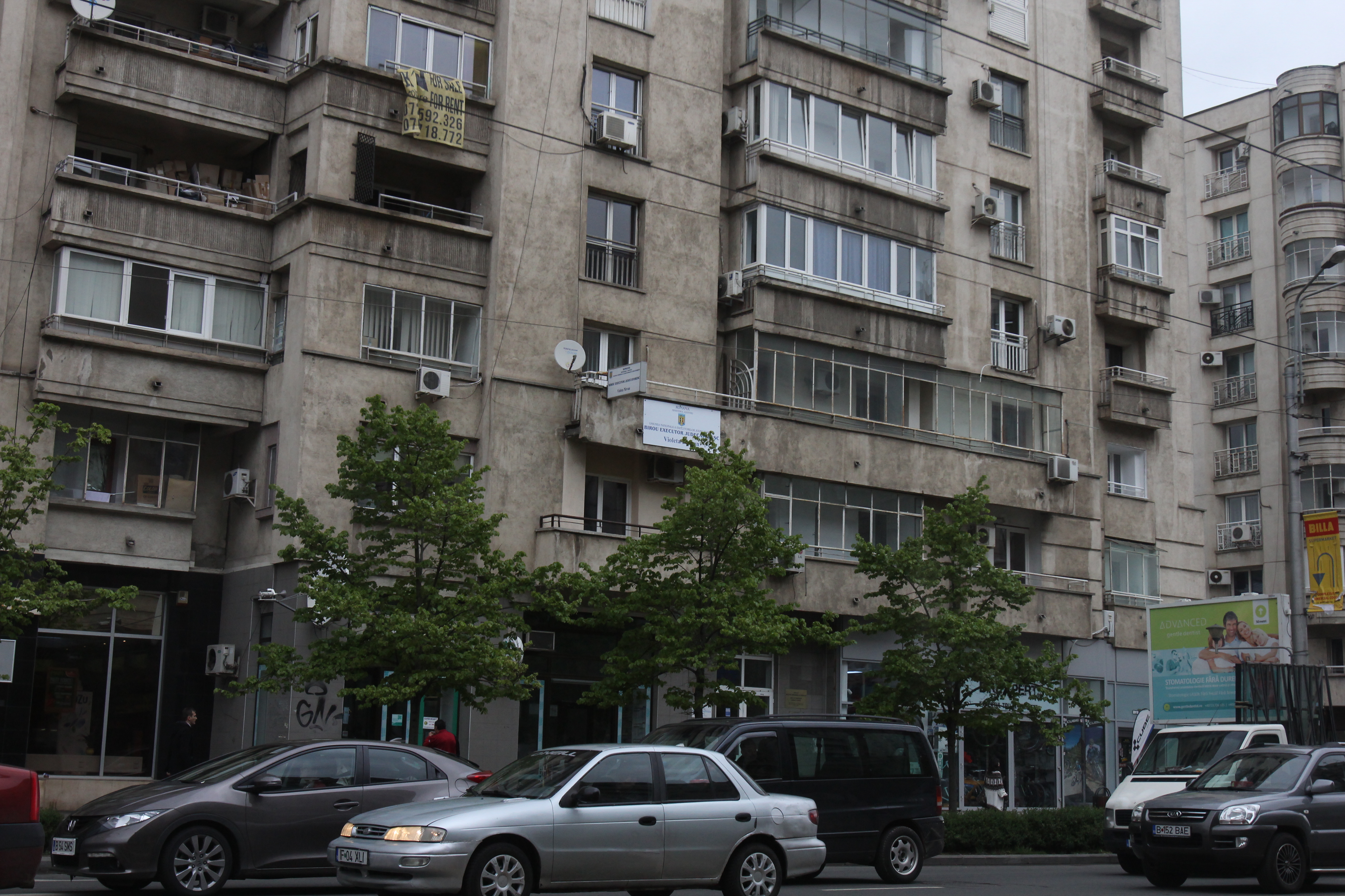 In acest bloc se afla apartamentul sirianului pe care a fost pus sechestru
