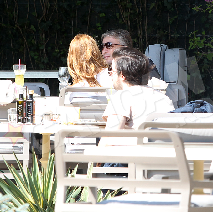 Dan si Adriana au luat pranzul la terasa unui restaurant de lux