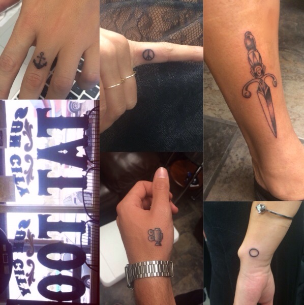 Artista nu a fost singura la salon, ci a fost insotita de echipa ei