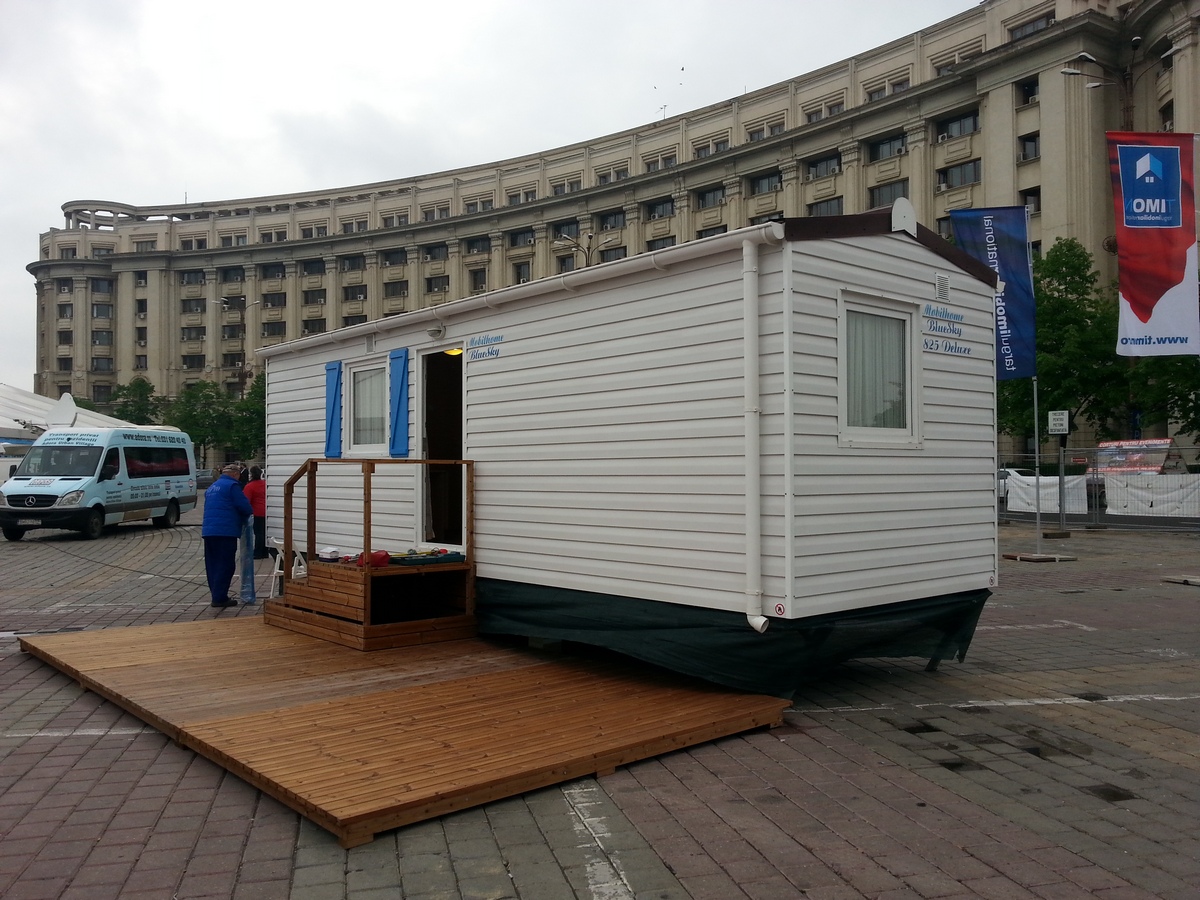 Casa mobila vine complet utilata