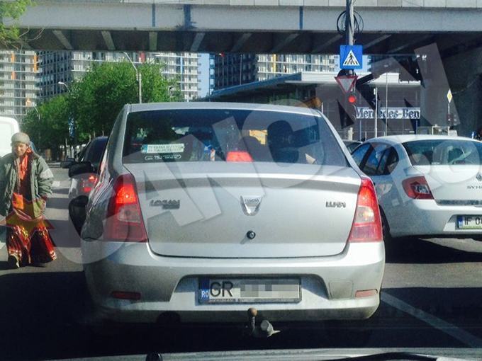 De la departare, Loganul nu parea a avea nimic iesit din comun