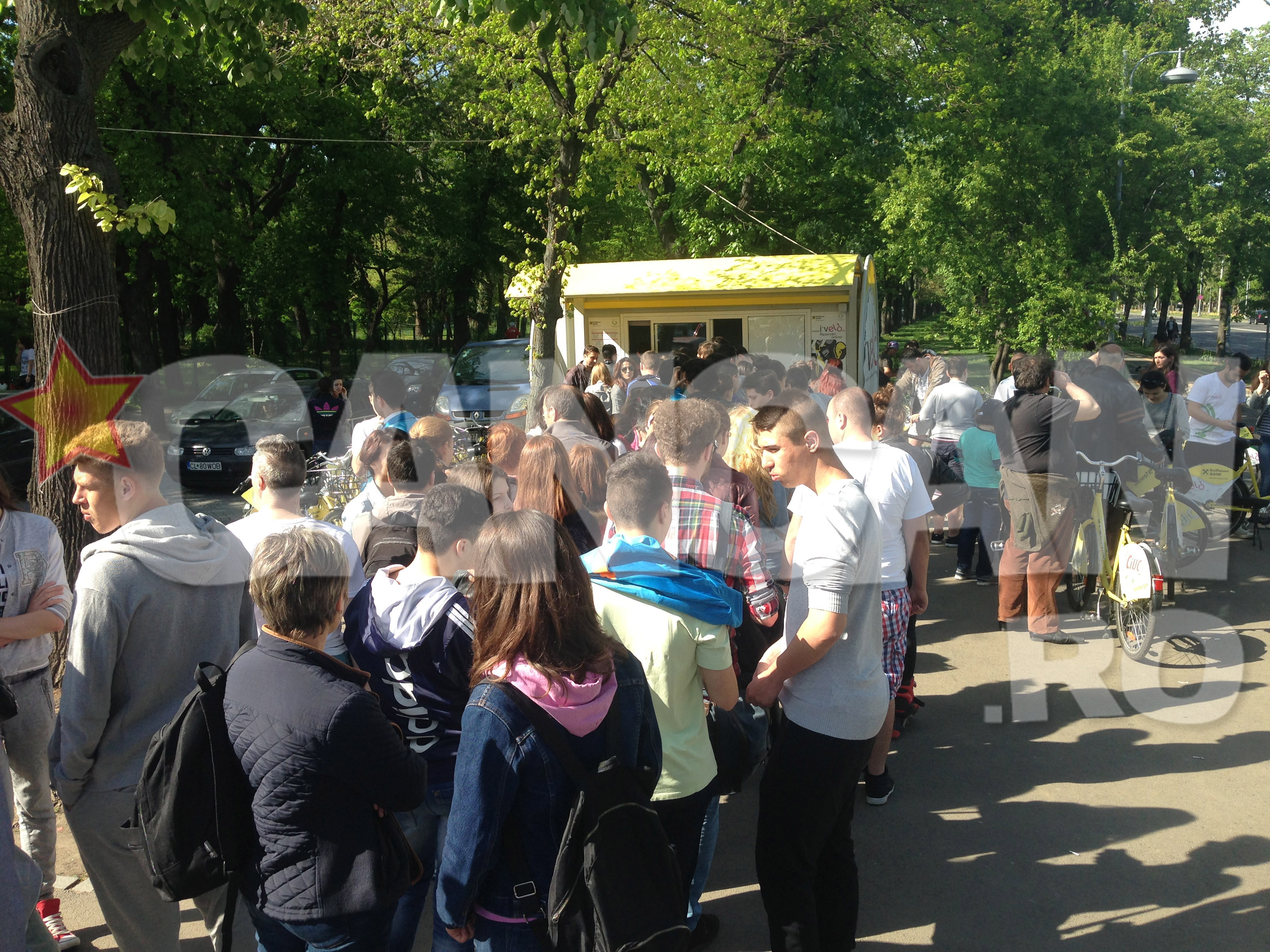 Bucurestenii au vrut sa se bucure de caldura de afara