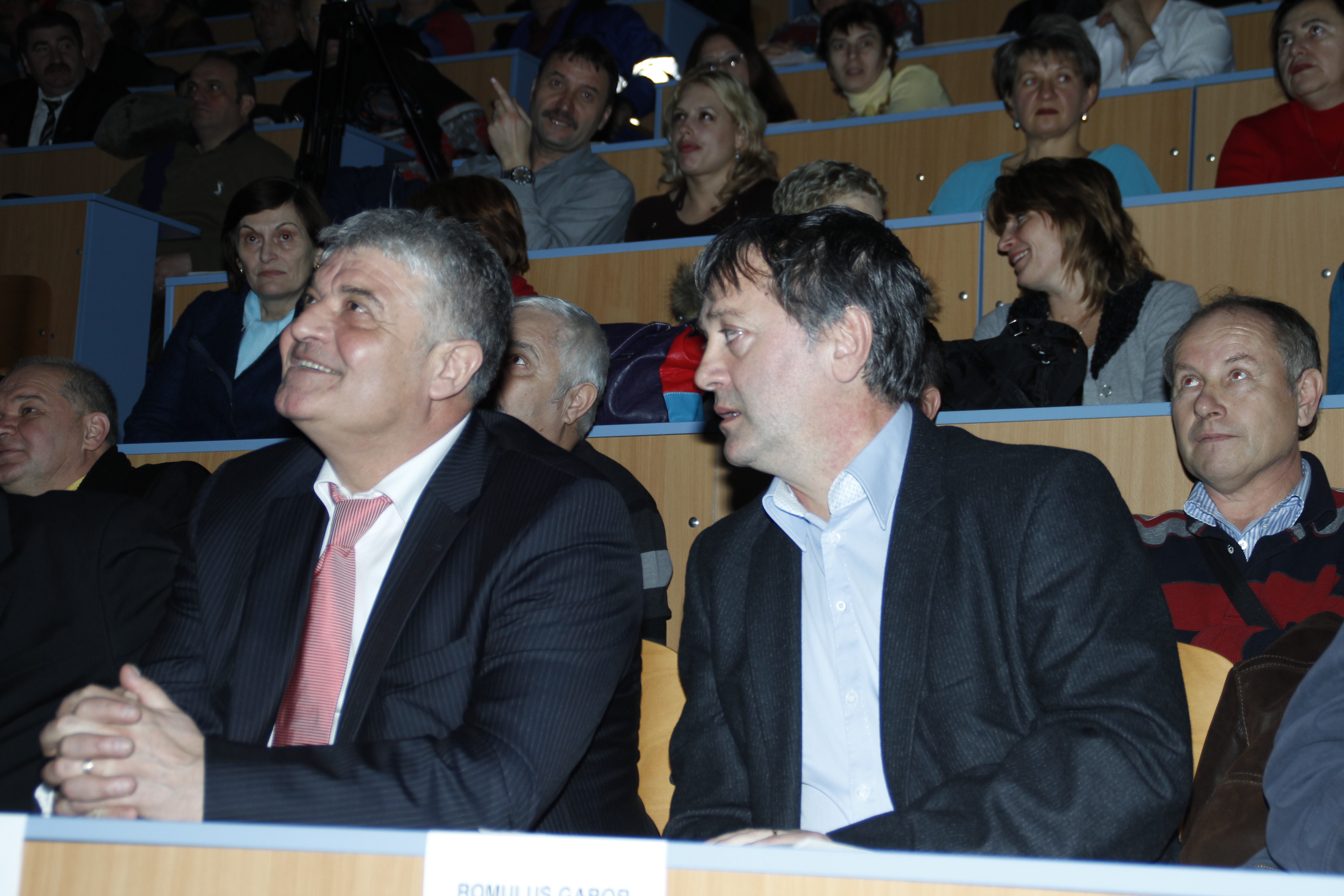 La ceremonia de la Hunedoara era asteptat si Mircea Lucescu, dar acesta nu a ajuns