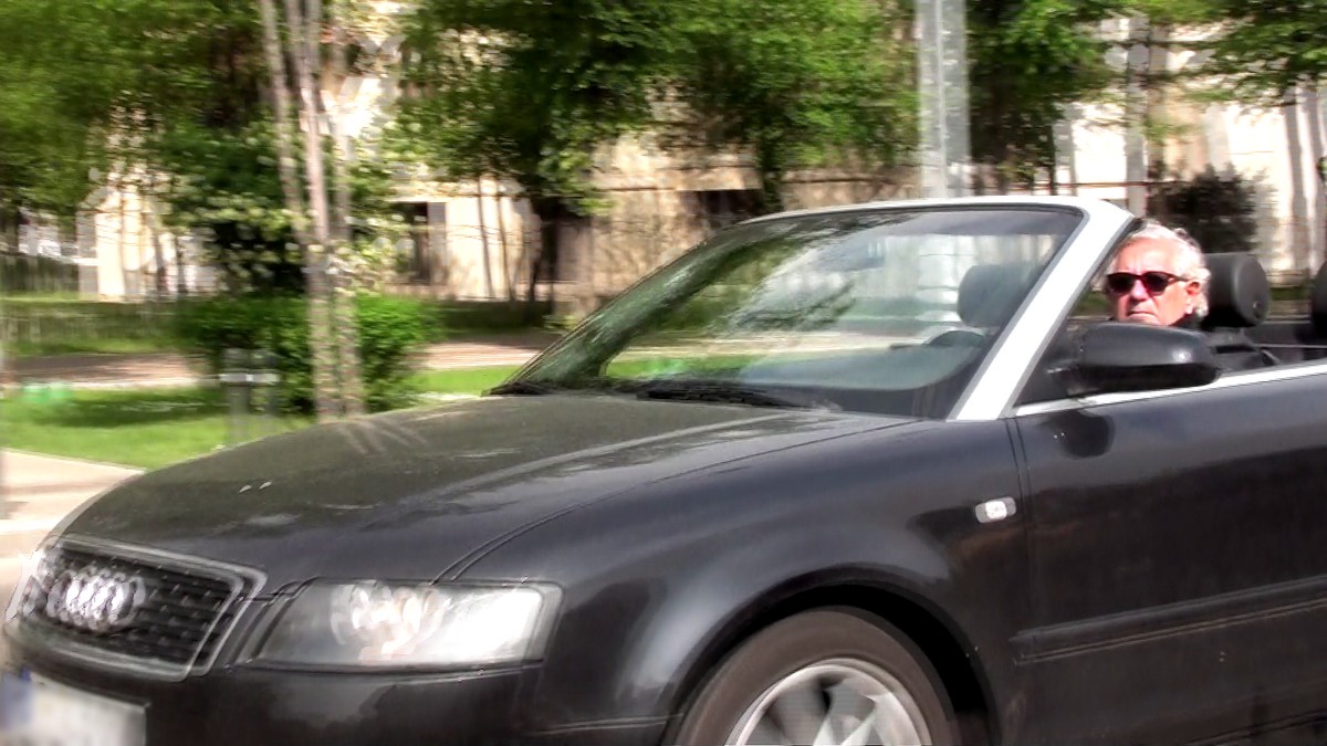 Ovidiu Lipan Tandarica la volanul bolidului sau