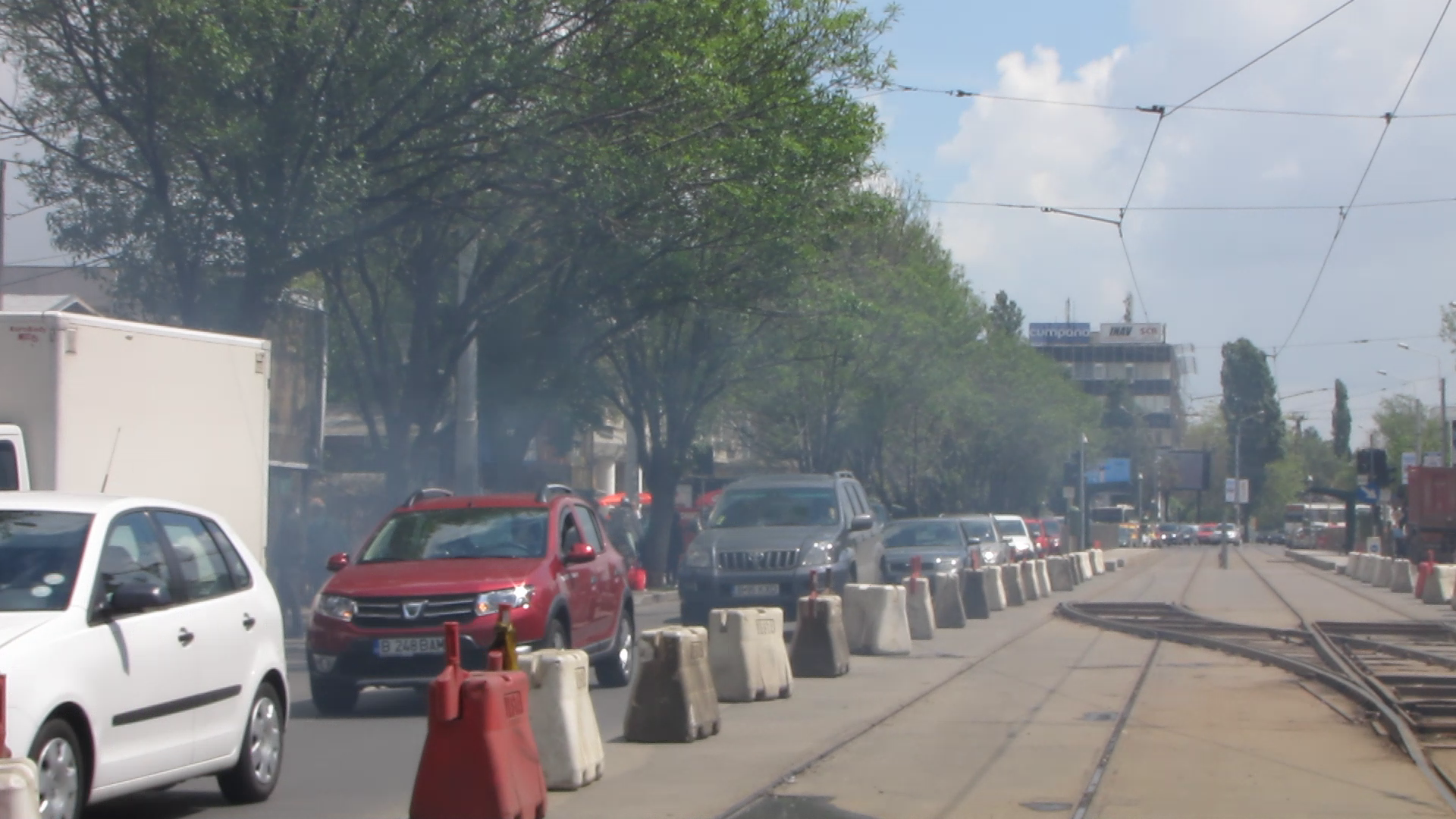 Fumul de gratar a ainvaluit toata zona de Nord a Capitalei