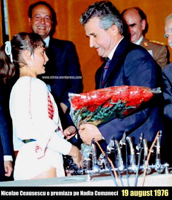 Elena Ceausescu nu a suportat niciodata faptul ca sotul sau o considera pe Nadia o valoare mondiala si se simtea eclipsata de aceasta