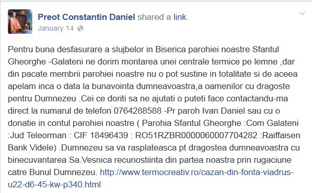 Preotii au mutat cutia milei pe internet