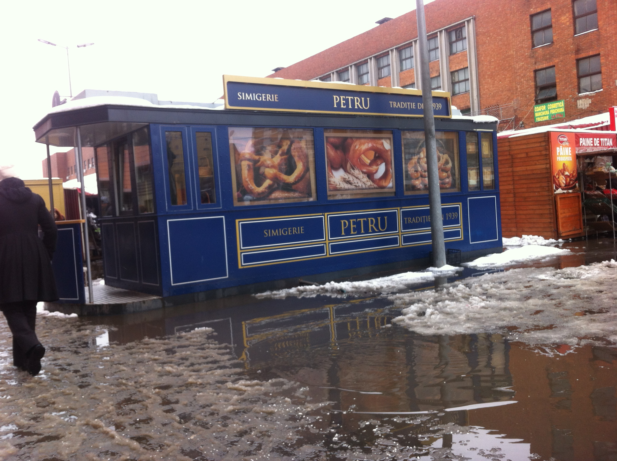 Covrigaria care a apartinut lui Tudy era amplasata intr-un loc cu vad bun, mai exact in Piata Obor