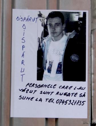 Elevul a fugit de-acasa in urma cu doua zile