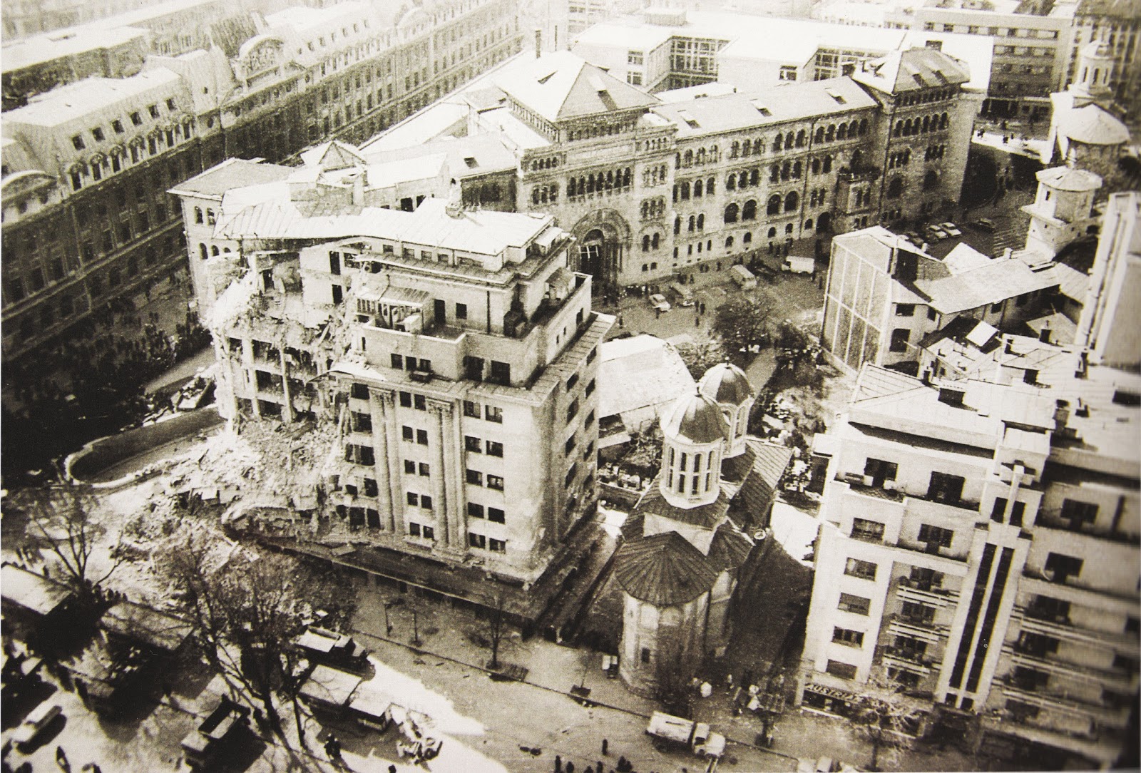 Capitala a fost devastata la cutremurul din '77